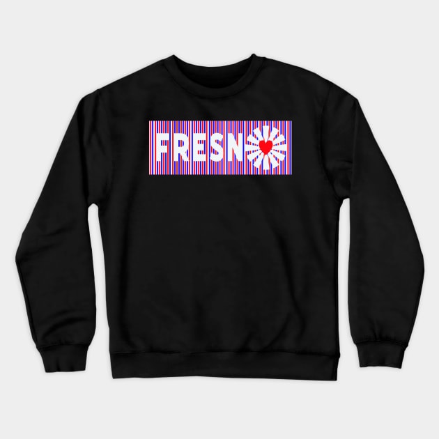 Fresno Love Crewneck Sweatshirt by TheJadeCat